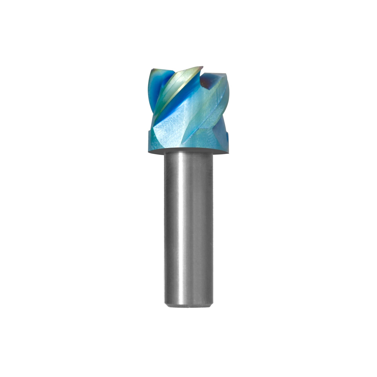 Bull Nose End Mill Set, Tool Dia 10mm, 4 Flute, Length 122mm, 1 Carbide Extension + 5 Cutters