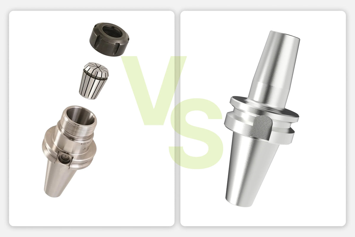 4 Types of CNC Tool Holders: ER Collet vs. Shrink Fit vs. Hydraulic