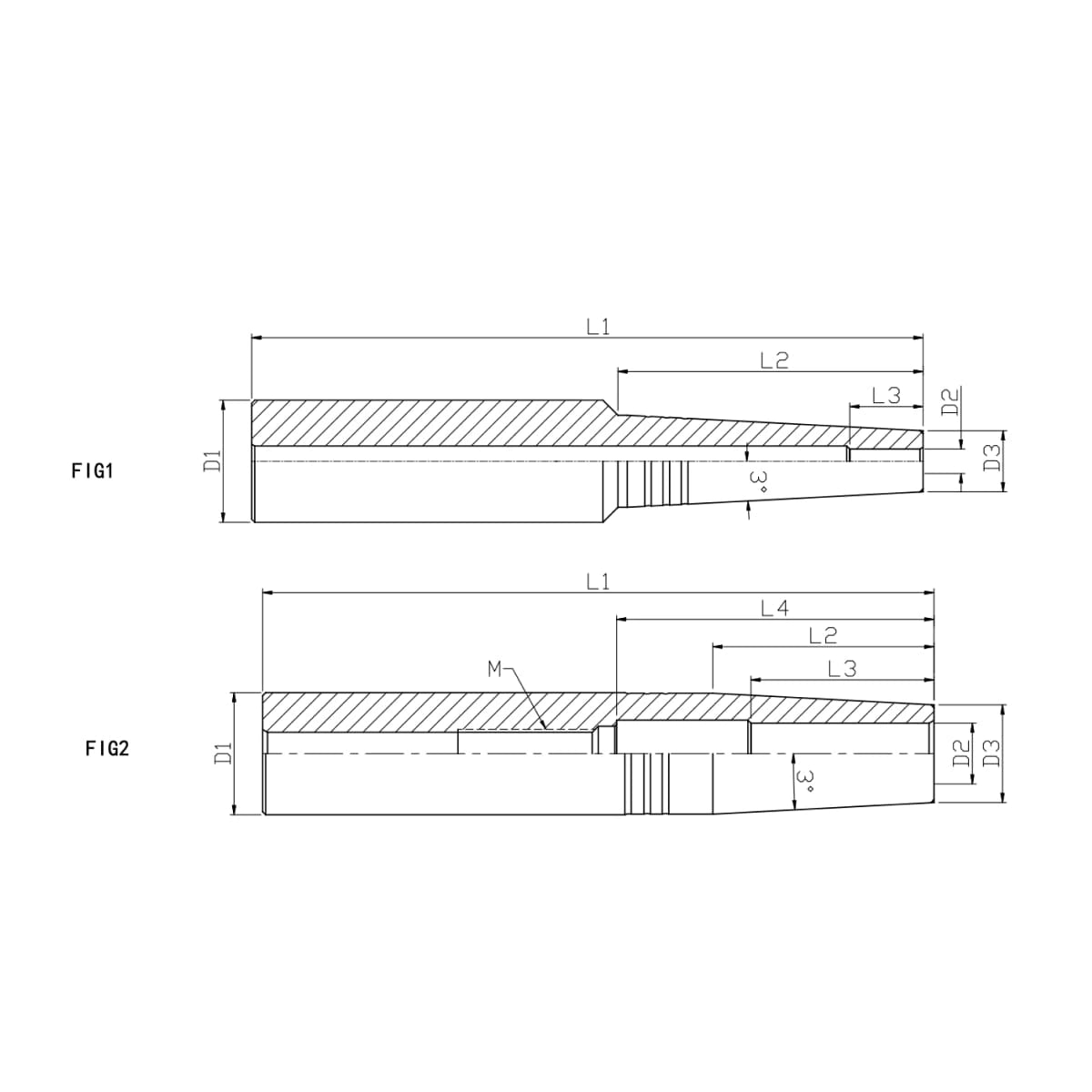 Regular shrink fit extension all in one cad min